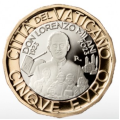 Vaticano 5 euro proof 2023 - 100 anni dalla nascita di don Lorenzo Milani
