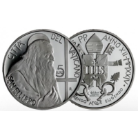Vaticano 5 euro argento proof 2024 - S. FILIPPO