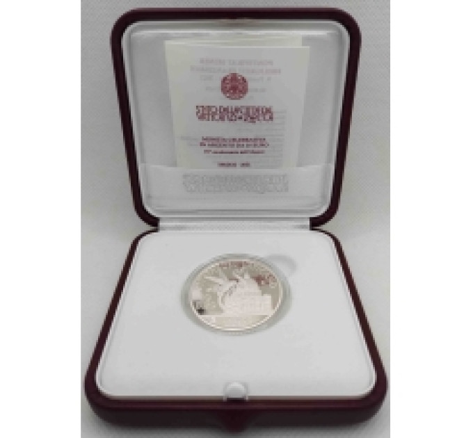 Vaticano 10 euro argento proof 2021 - 75 anni UNESCO