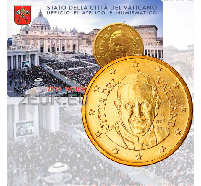 Vaticano 50 cent BU 2015 - №6