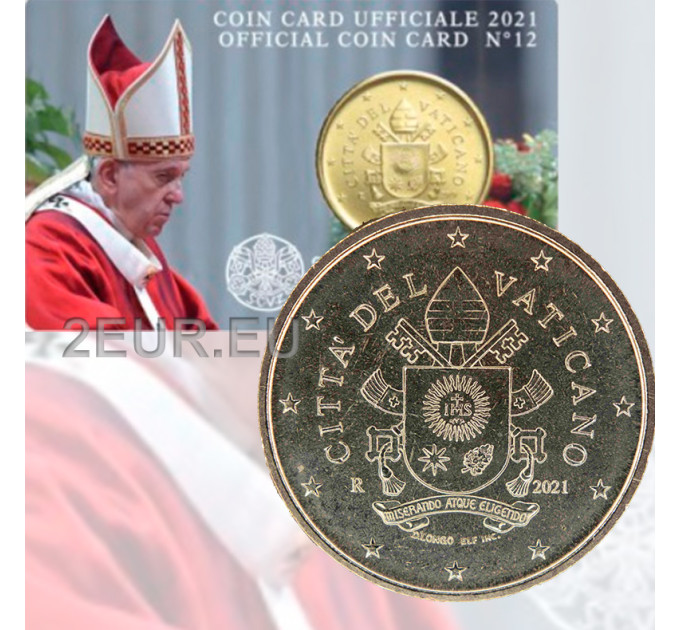 Vaticano 50 cent BU 2021 - №12