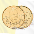 Vaticano 50 cent UNC 2010