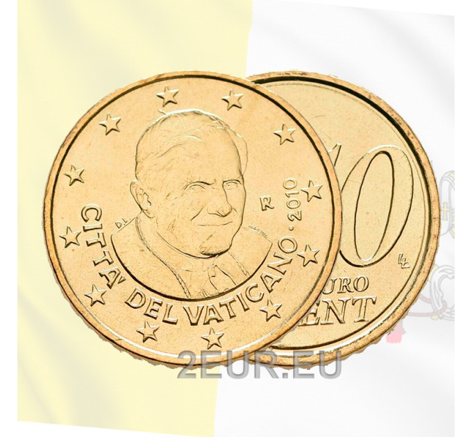Vaticano 50 cent UNC 2010
