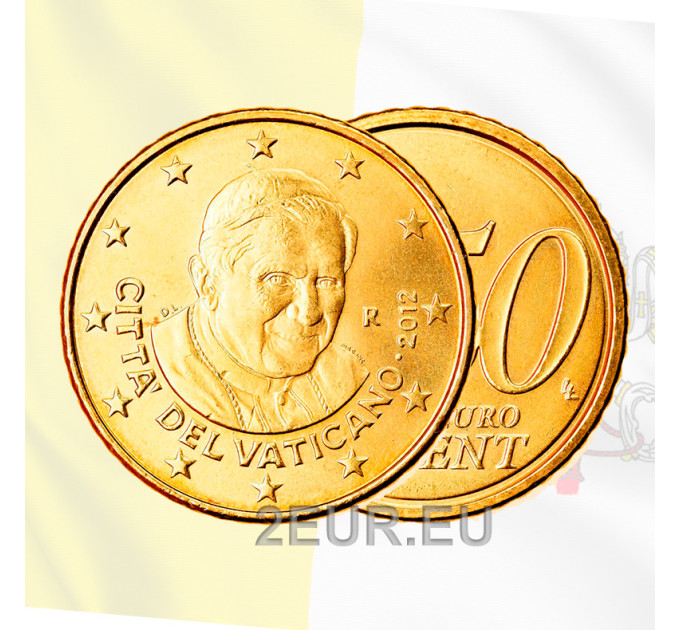 Vaticano 50 cent UNC 2012