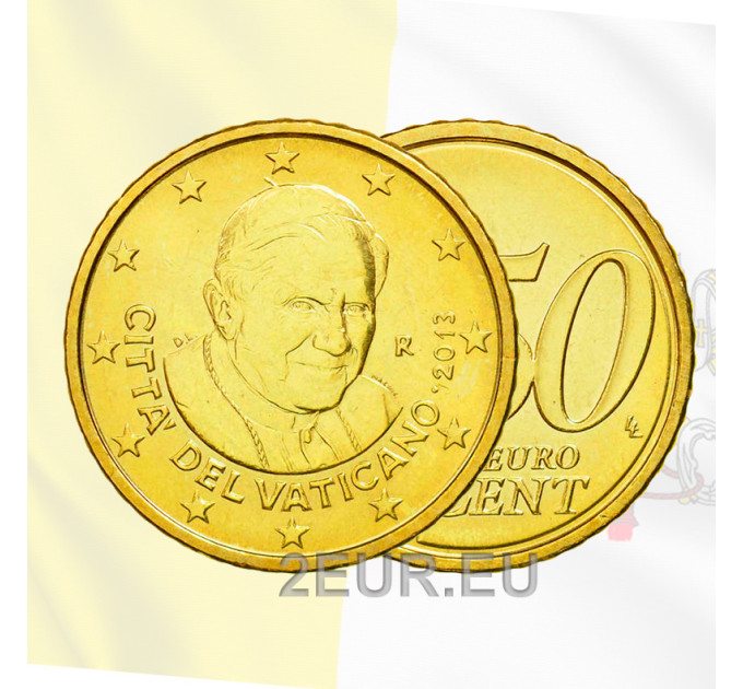 Vaticano 50 cent UNC 2013