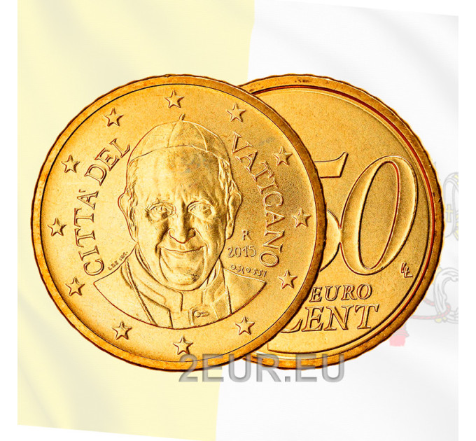 Vaticano 50 cent UNC 2015
