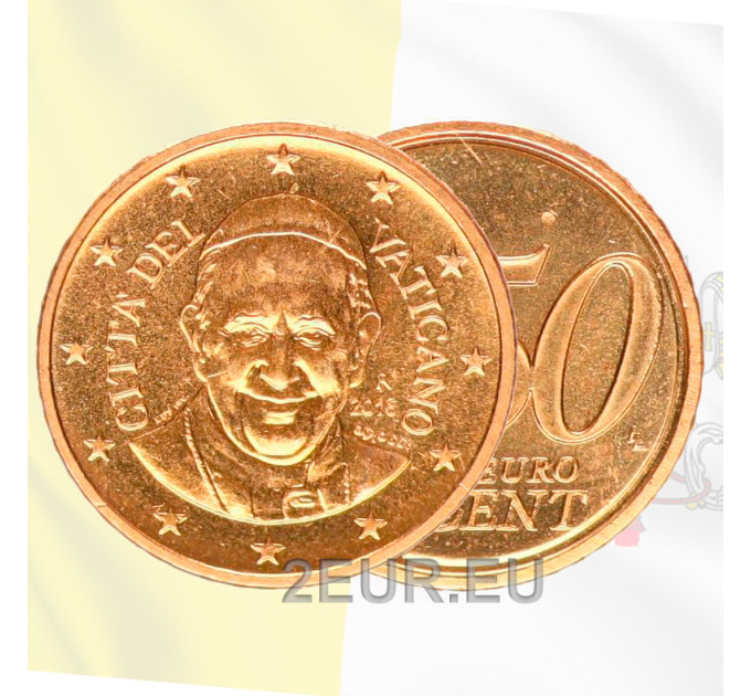 Vaticano 50 cent UNC 2016