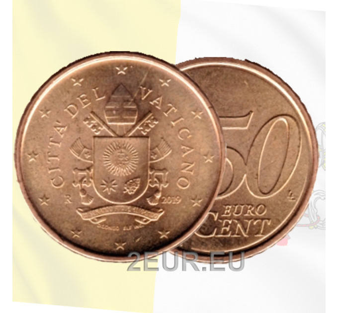 Vaticano 50 cent UNC 2019