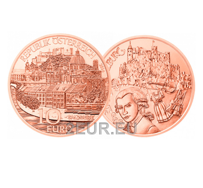 Austria 10 euro 2014 - Salisburgo
