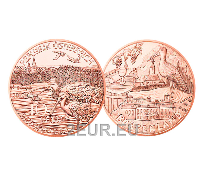 Austria 10 euro 2015 - Burgenland