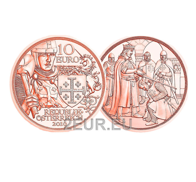 Austria Moneta da 10 euro 2019 - Avventura