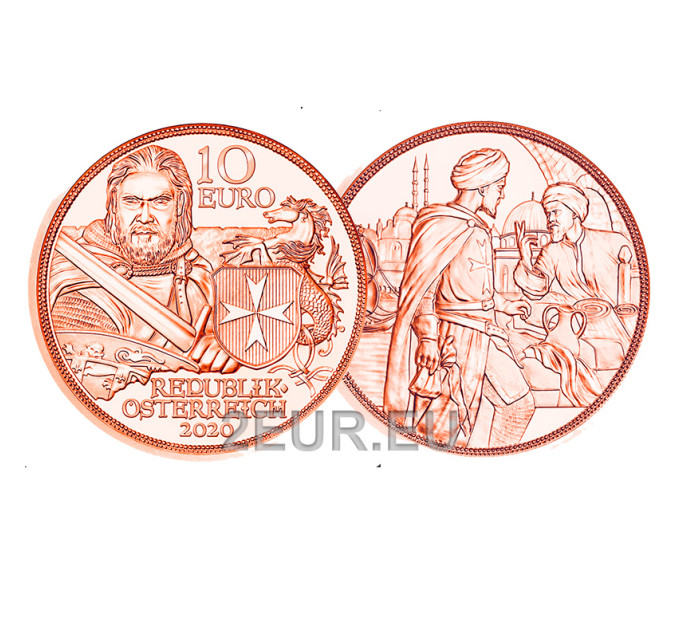 Austria Moneta da 10 euro 2020 - Fortitude fior di conio