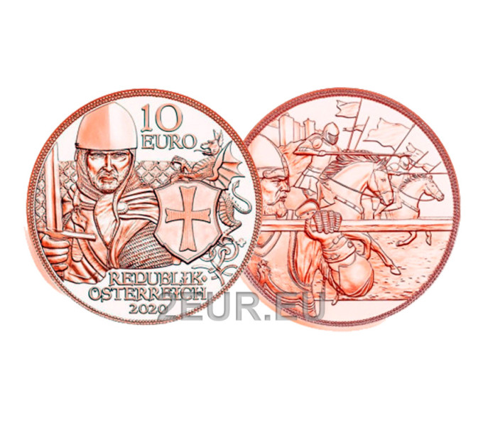 Austria Moneta da 10 euro 2020 - Coraggioso