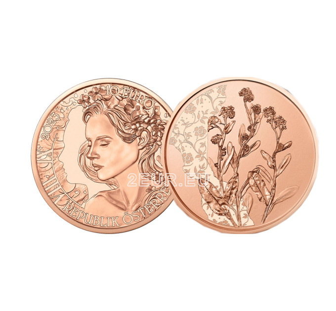 Austria 10 euro 2023 - Il nontiscordardime