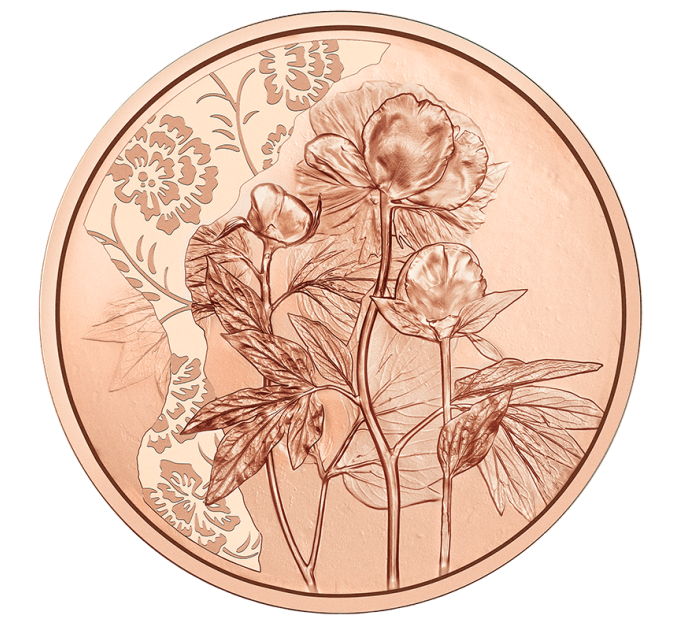 Austria 10 euro 2024 - Peonia