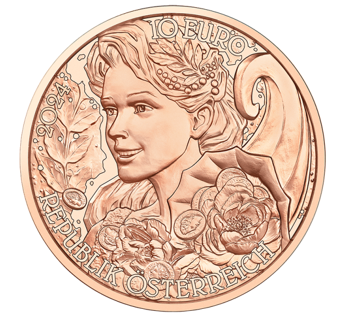 Austria 10 euro 2024 - Peonia