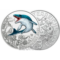 Austria 3 euro moneta 2020 - Mosazaur hoffmann