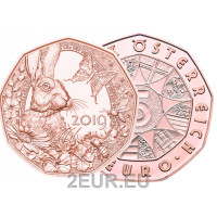 Austria 5 euro moneta 2019 - Risveglio primaverile