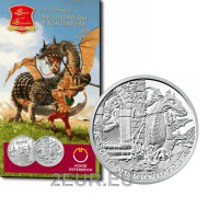 Austria 10 euro  Moneta d'argento 2011 - Il Lindwurm a Klagenfurt