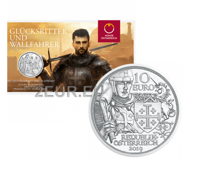 Austria 10 euro Moneta d'argento 2020 - ABENTEUER