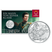 Austria 10 euro Moneta d'argento 2019 - CAVALLERIA