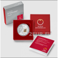 Austria 10 euro Moneta d'argento Proof 2019 - CAVALLERIA