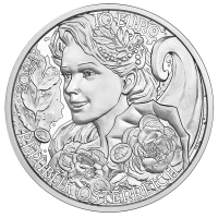  Austria 10 euro  Moneta d'argento Proof 2024 - PEONIA