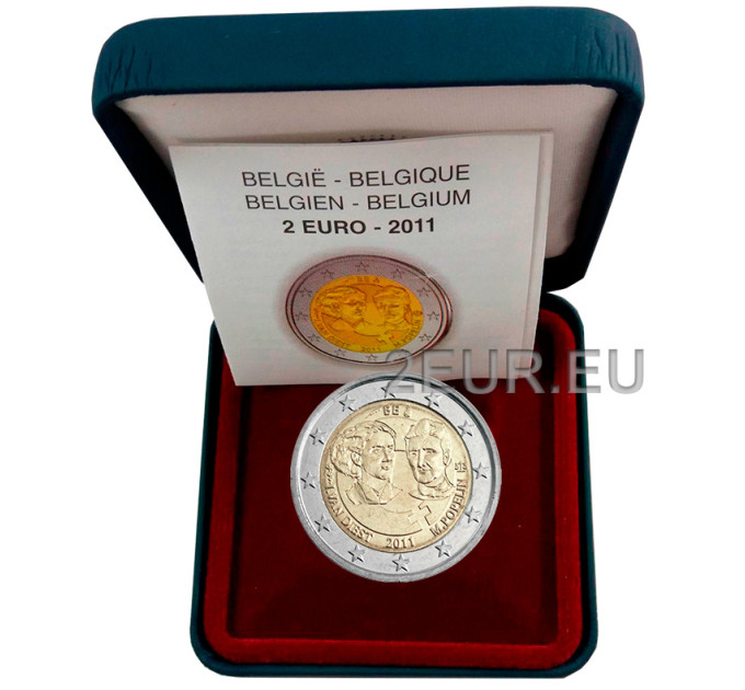 Belgio 2 euro proof 2011 - Giornata internazionale della donna 
