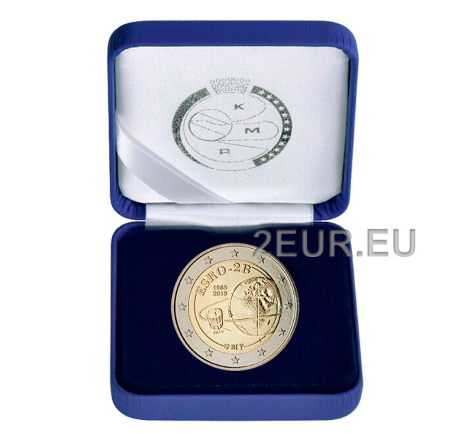 Belgio 2 euro proof 2018 - ESRO-2B 
