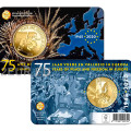 Belgio 2,5 euro BU 2020 - 75 anni di pace e libertà in europa - FR
