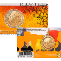 Belgio 2,5 euro BU 2021 - 5 anni di cultura birraria belga patrimonio immateriale - FR