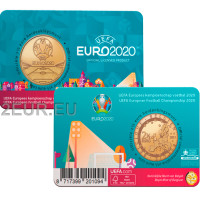Belgio 2,5 euro BU2021 - UEFA 2020 - NL