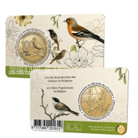 Belgio 2,5 euro BU 2022 - 100 anni di protezione degli uccelli in Belgio - NL