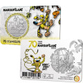 Belgio 5 euro BU 2022 - 70 anni di Marsupilami - Rilievo