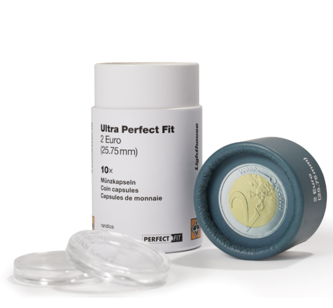CAPSULE PER MONETE - 2 EURO Ultra Perfect Fit