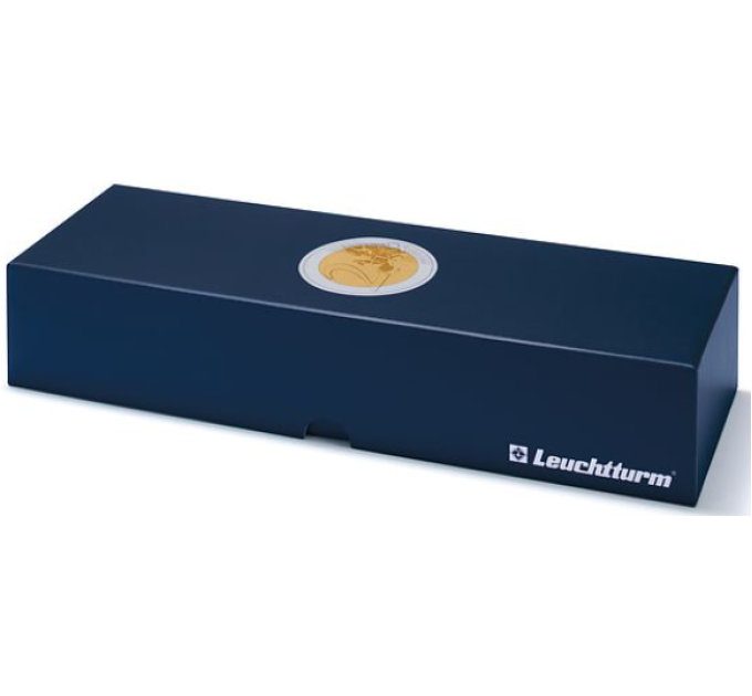 Scatola Logik per carte con monete da 2 euro - 40 monete