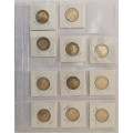FOGLIO PER MONETE DA 2 EURO - PORTAMONETE