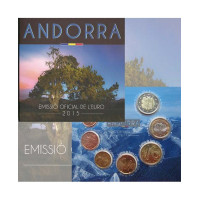 Andorra Euro Serie divisionale FDC 2015
