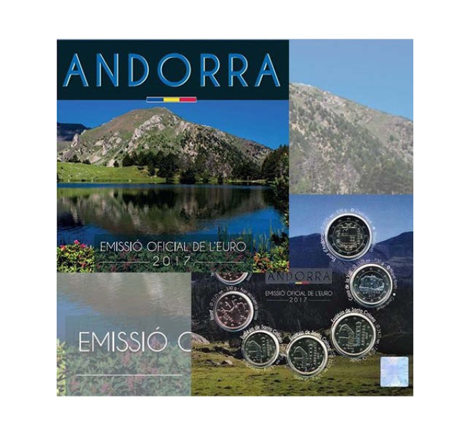 Andorra Euro Serie divisionale FDC 2017