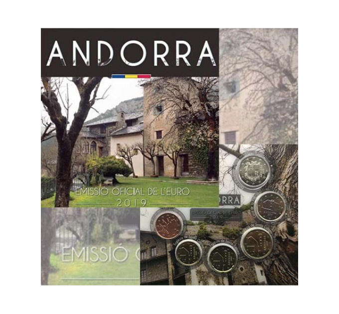 Andorra Euro Serie divisionale FDC 2019 