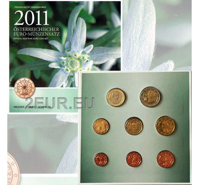 Austria Set di monete in euro FDC 2011