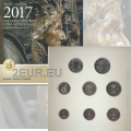 Austria Set di monete in euro FDC 2017 - Graffio di Friedrich