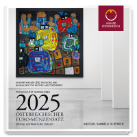Austria Set di monete in euro FDC 2025 - Friedensreich Hundertwasser