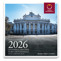 Austria Set di monete in euro FDC 2026 - 250 ANNI DEL BURGTHEATER