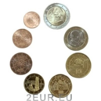 Austria Set di monete in euro UNC 2022