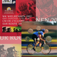 Belgium euro set BU 2002 - Coppa del mondo di ciclismo in Belgio