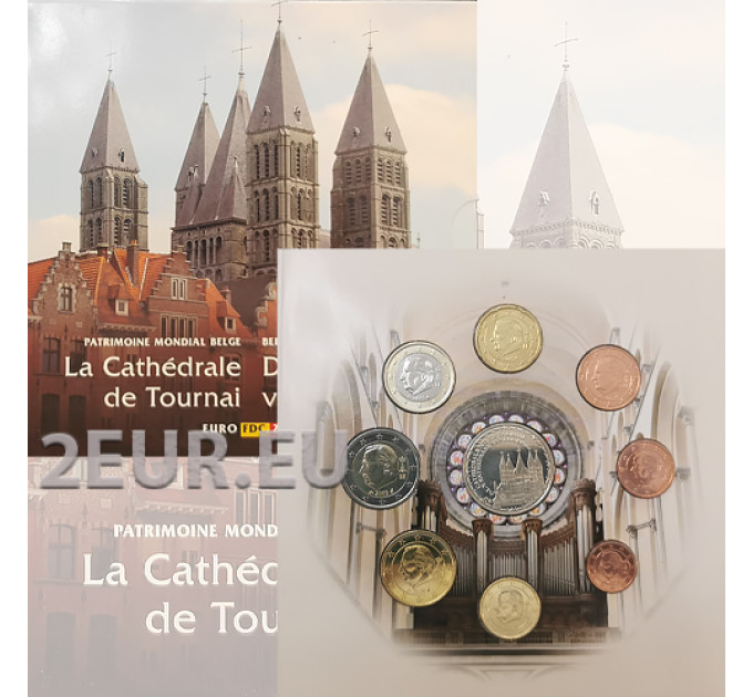 Belgium euro set BU  2009 - Cattedrale Dornica