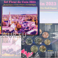 Belgium euro set BU 2023 - La città di Eupen