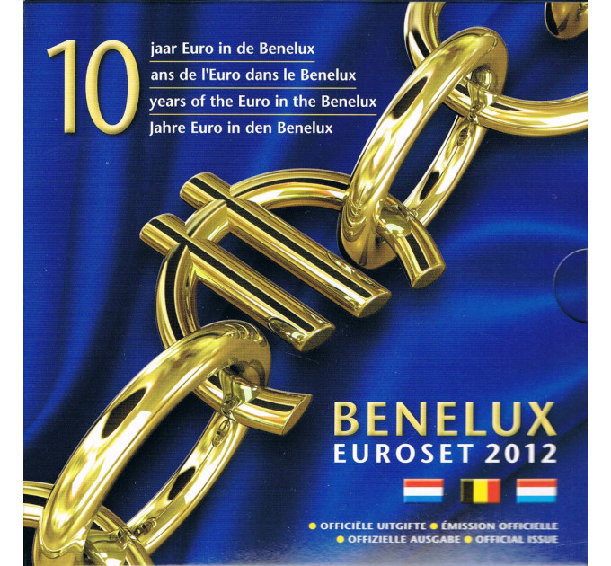 BENELUX euro set BU 2012