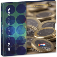 BENELUX euro set BU 2026 - Ritratti di monarchi e cambiamenti